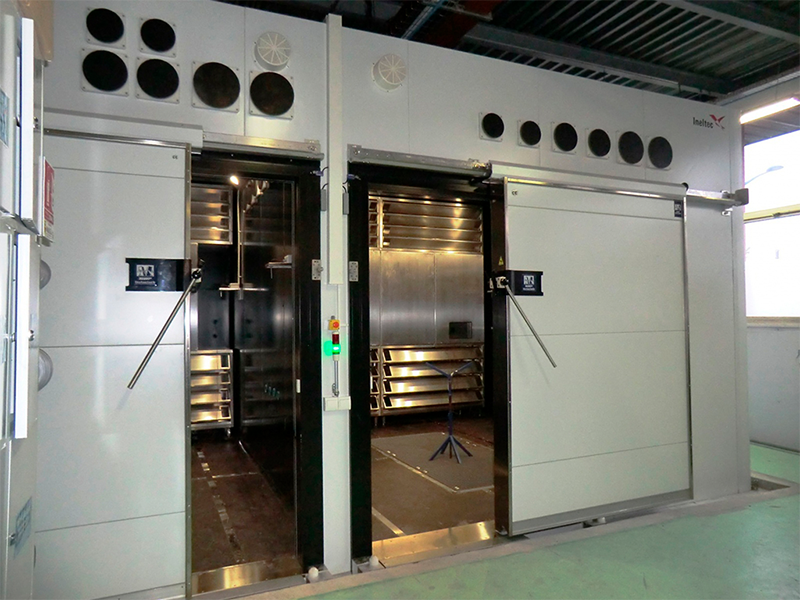 Cámaras calorimétricas para equipos de climatización